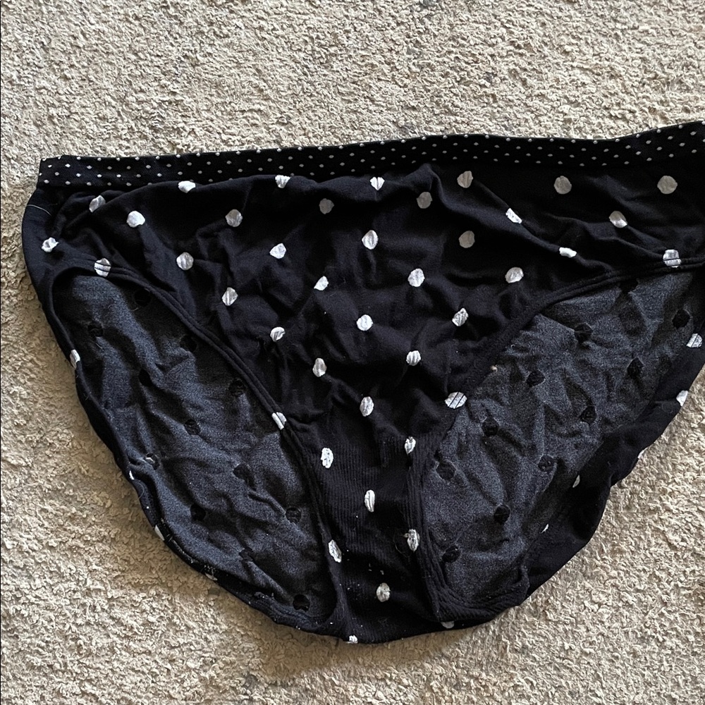 Victoria Secret Multicolor three pair highleg briefs panty Set Sz L - Picture 9 of 11